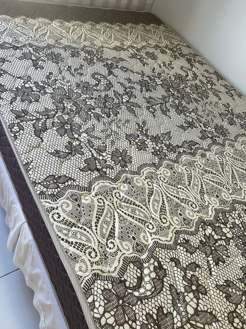 Cama box e colchão casal - Foto 2