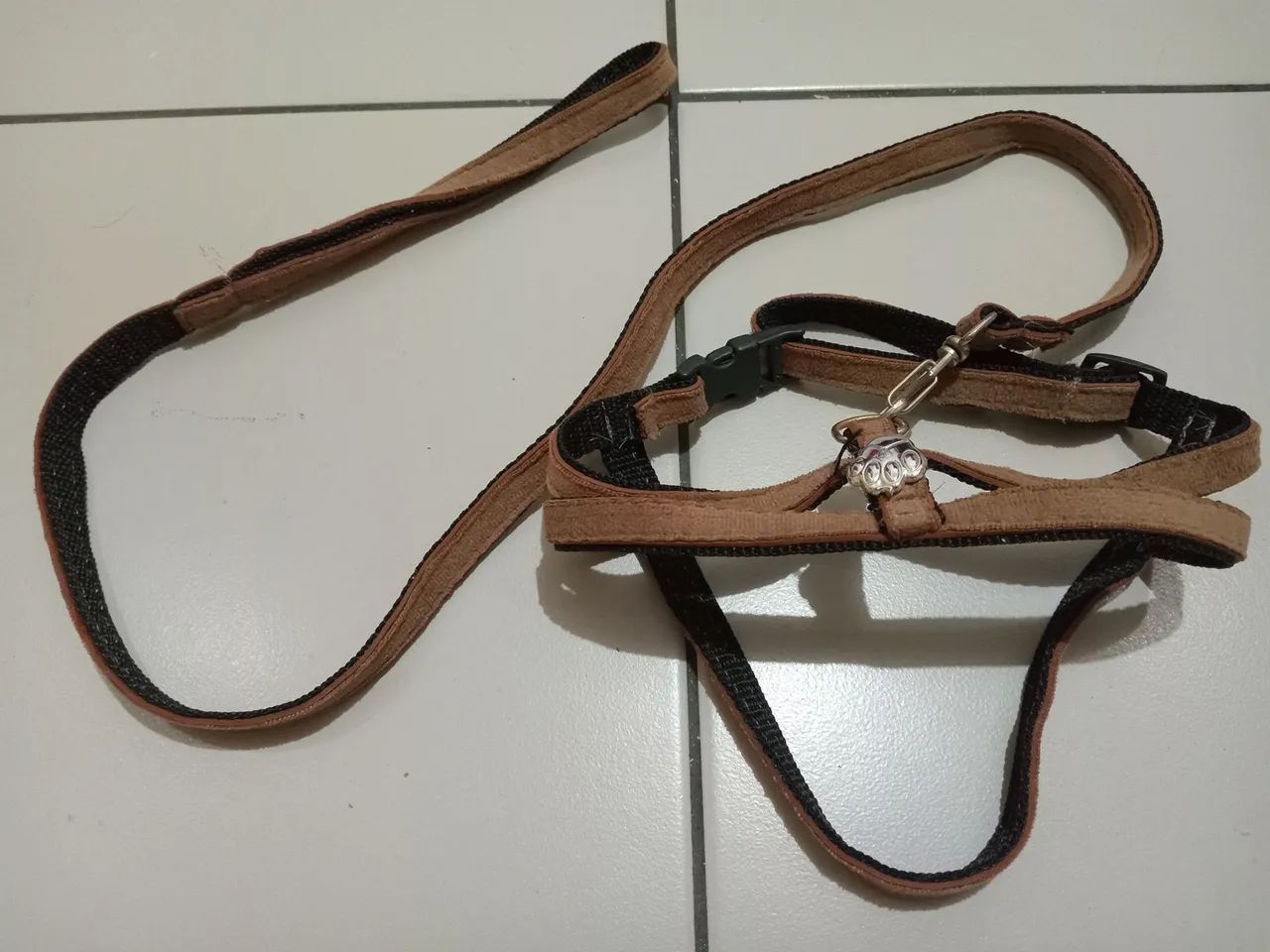 Peitoral e guia para cães