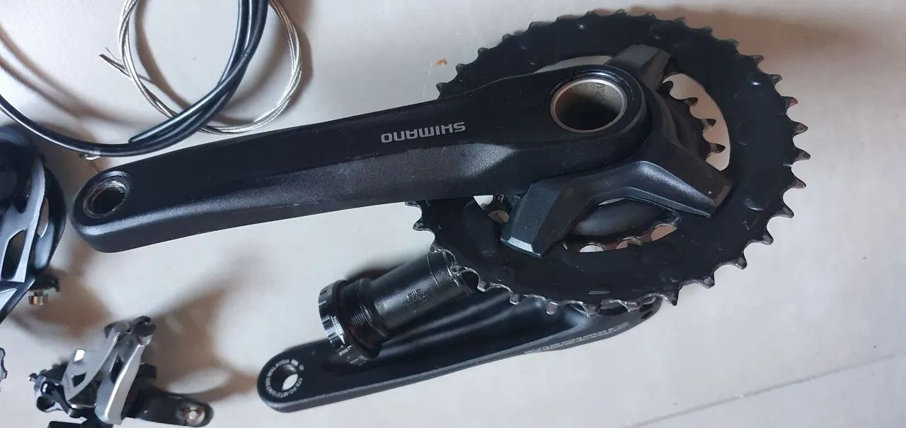 Kit shimano alívio 2x9  - Foto 4