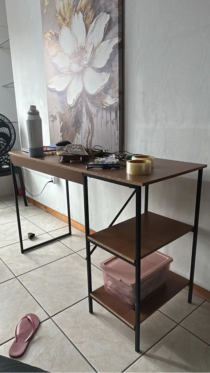 Escrivaninha estilo industrial - Foto 4