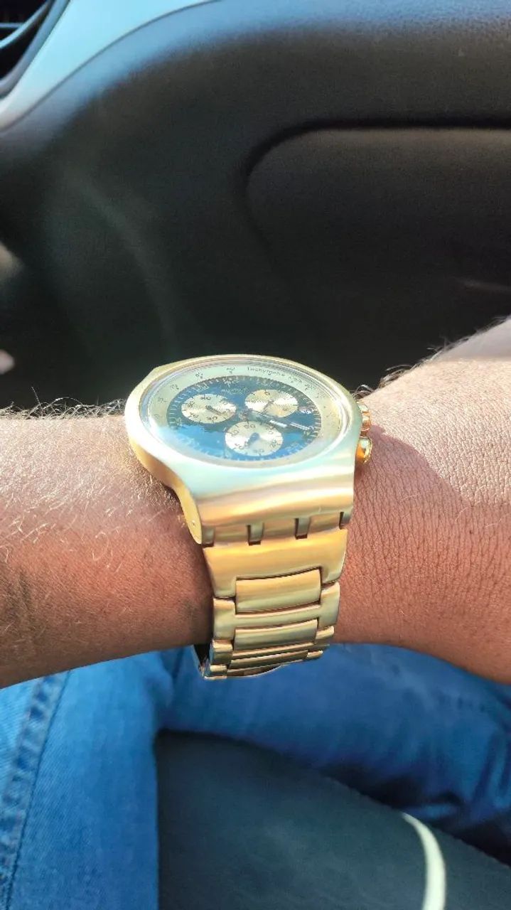 Swatch cara preta 3.000 