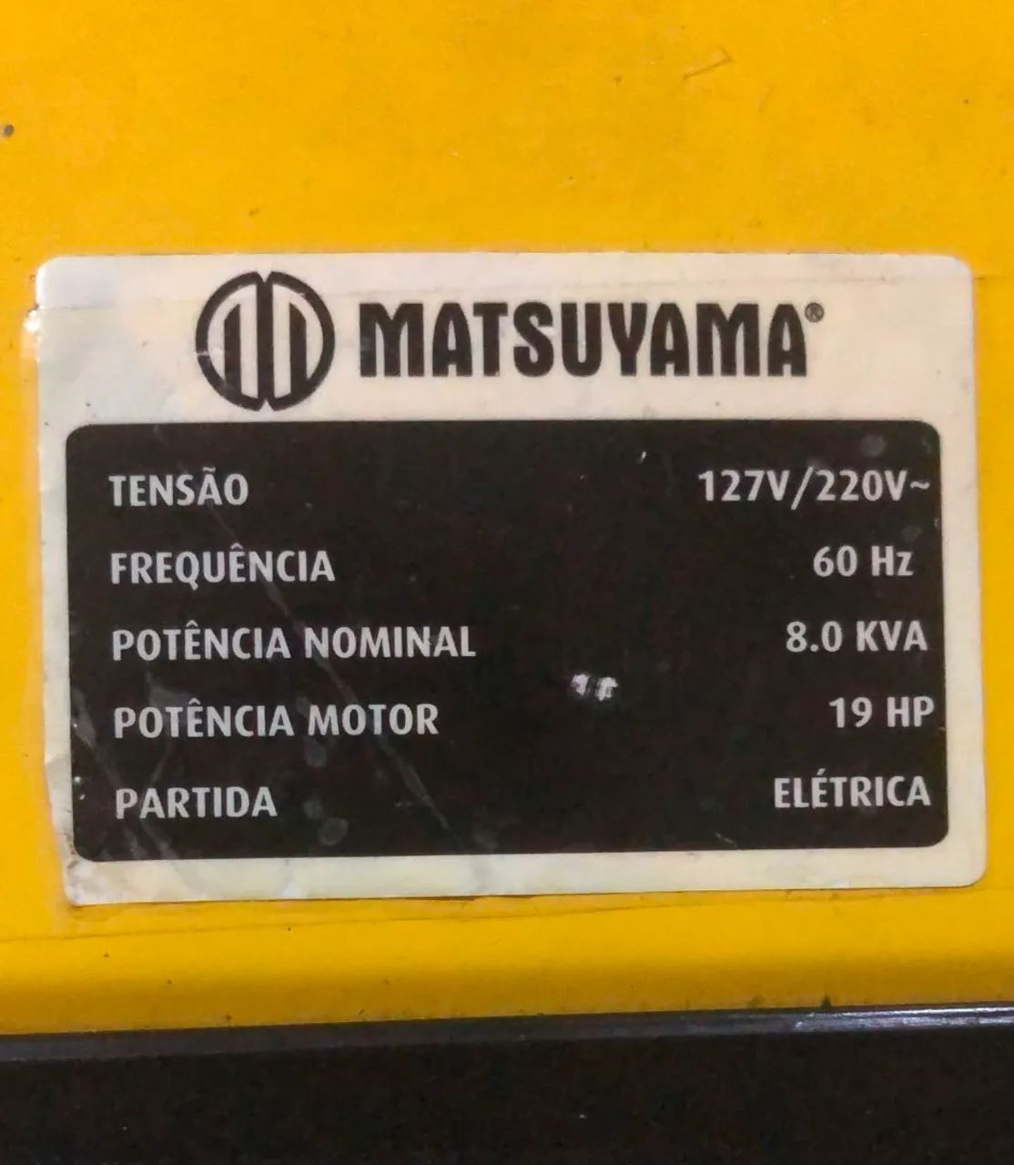 Gerador de Energia a gasolina Matsuyama - Foto 5