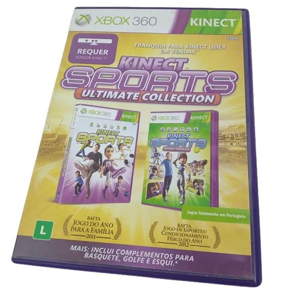 JOGO XBOX 360 KINECT SPORTS ULTIMATE COLLECTION ORIGINAL - USADO 