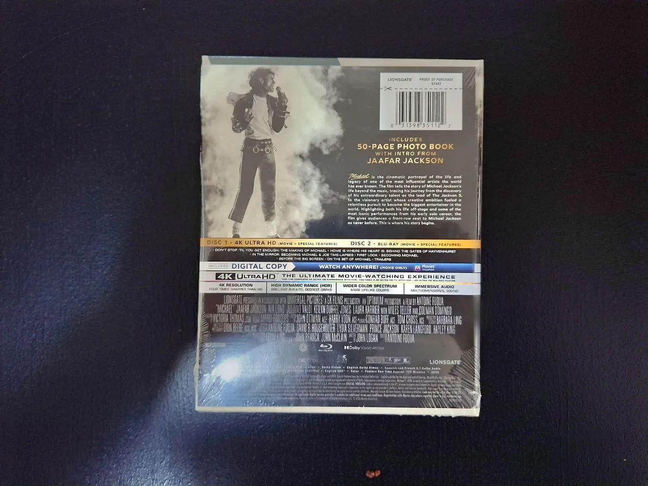 MICHAEL - Edição de Colecionador Limitada da Lionsgate (LACRADO) Michael Jackson  - Foto 2