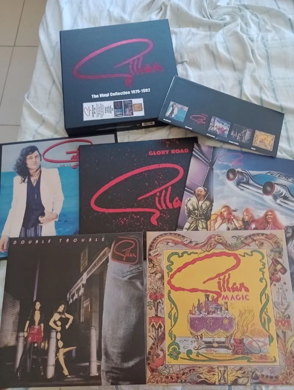 Gillan - Box com 5 discos de vinil - Foto 3