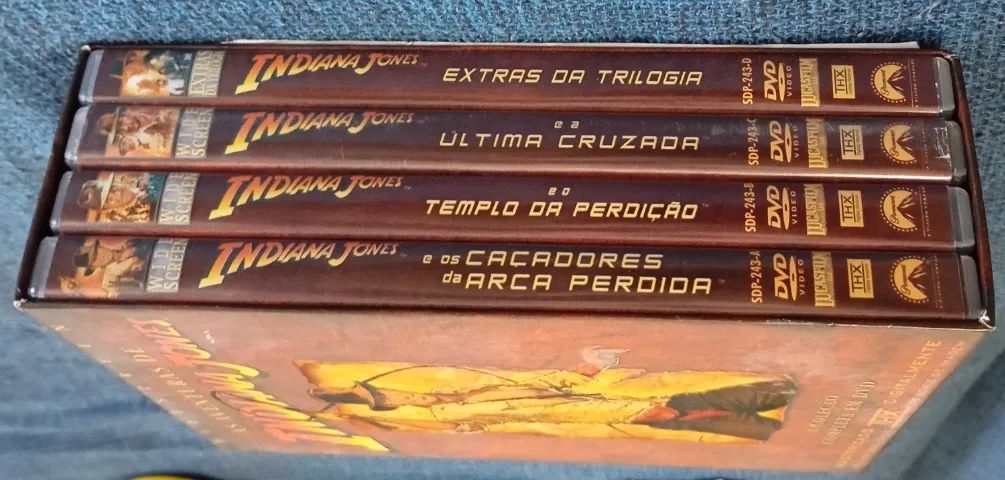 Box DVD Indiana Jones  Original - Foto 5
