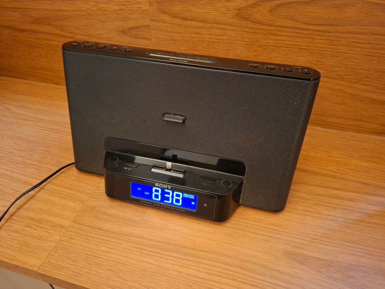 Sony Personal Audio System / Dream Machine ICF-CS15iPN - Foto 2