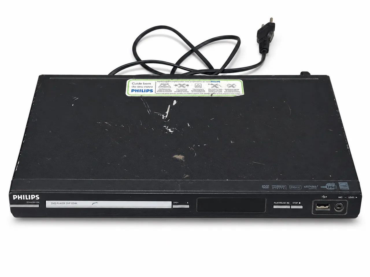 DVD Player Philips DVP3254K com USB e Karaokê - Foto 2