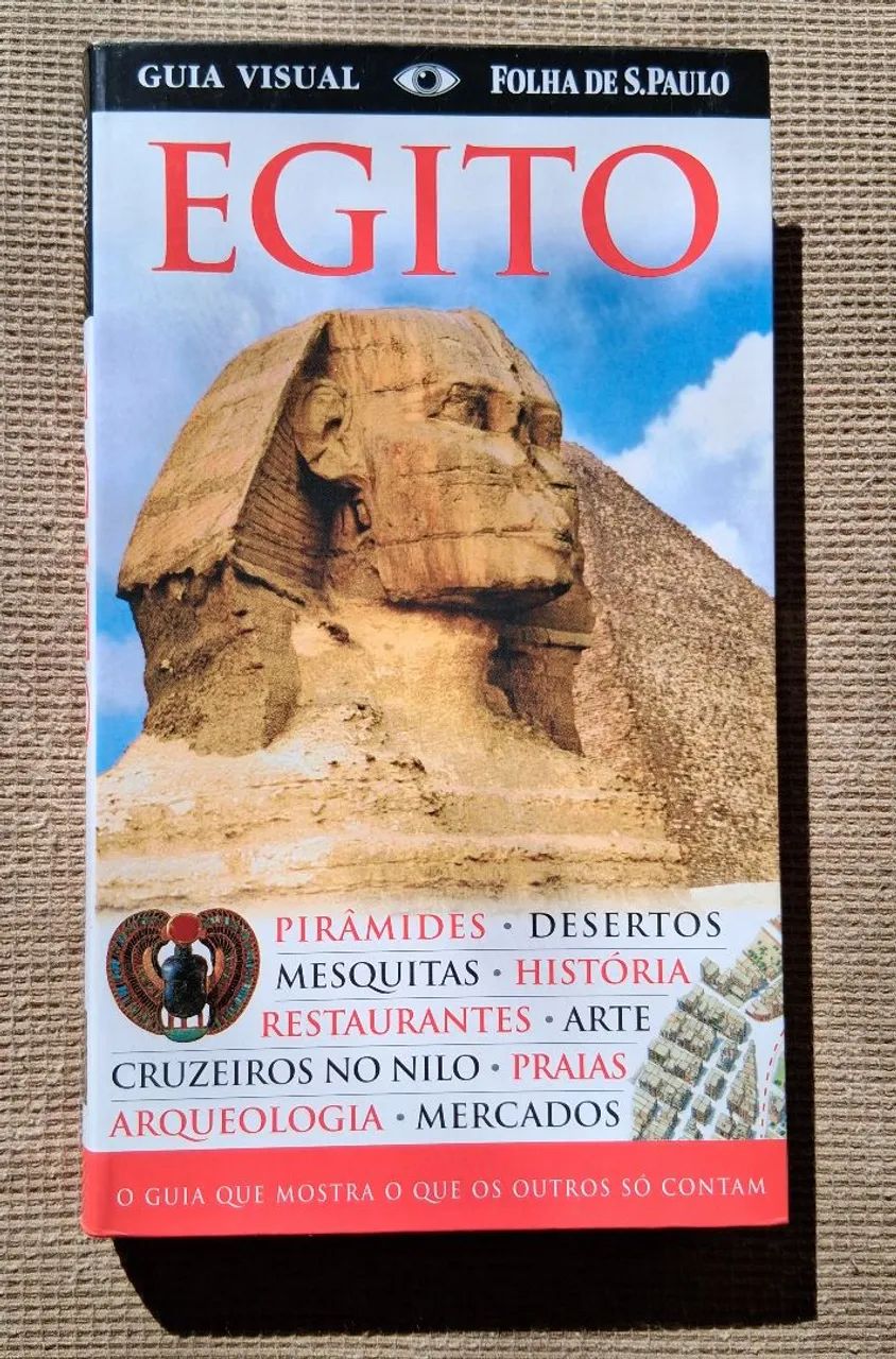 Guia Viagem - Egito + Mapa de brinde