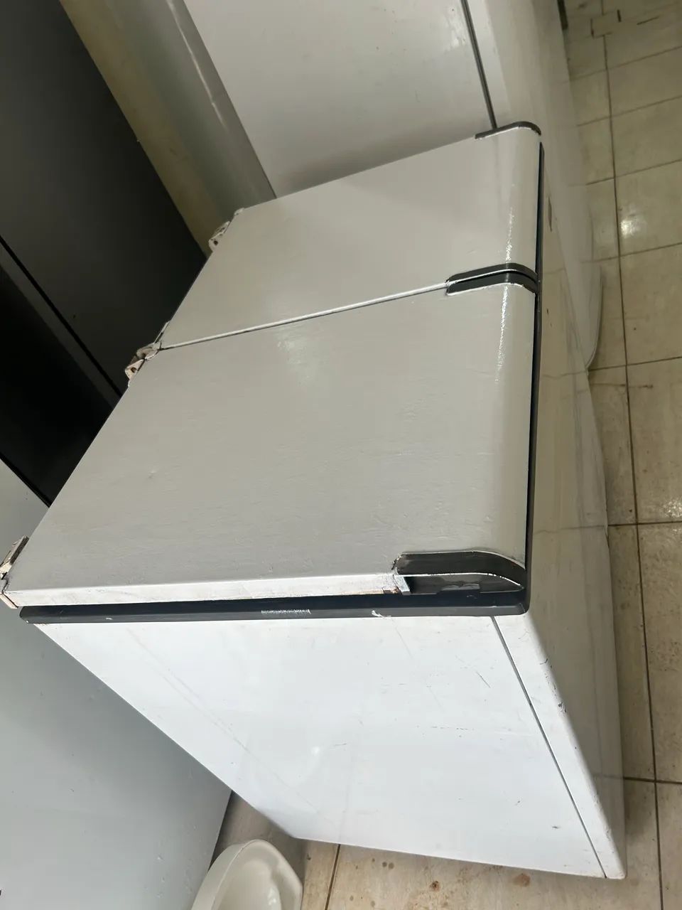 Freezer horizontal 2portas pequeno  - Foto 3