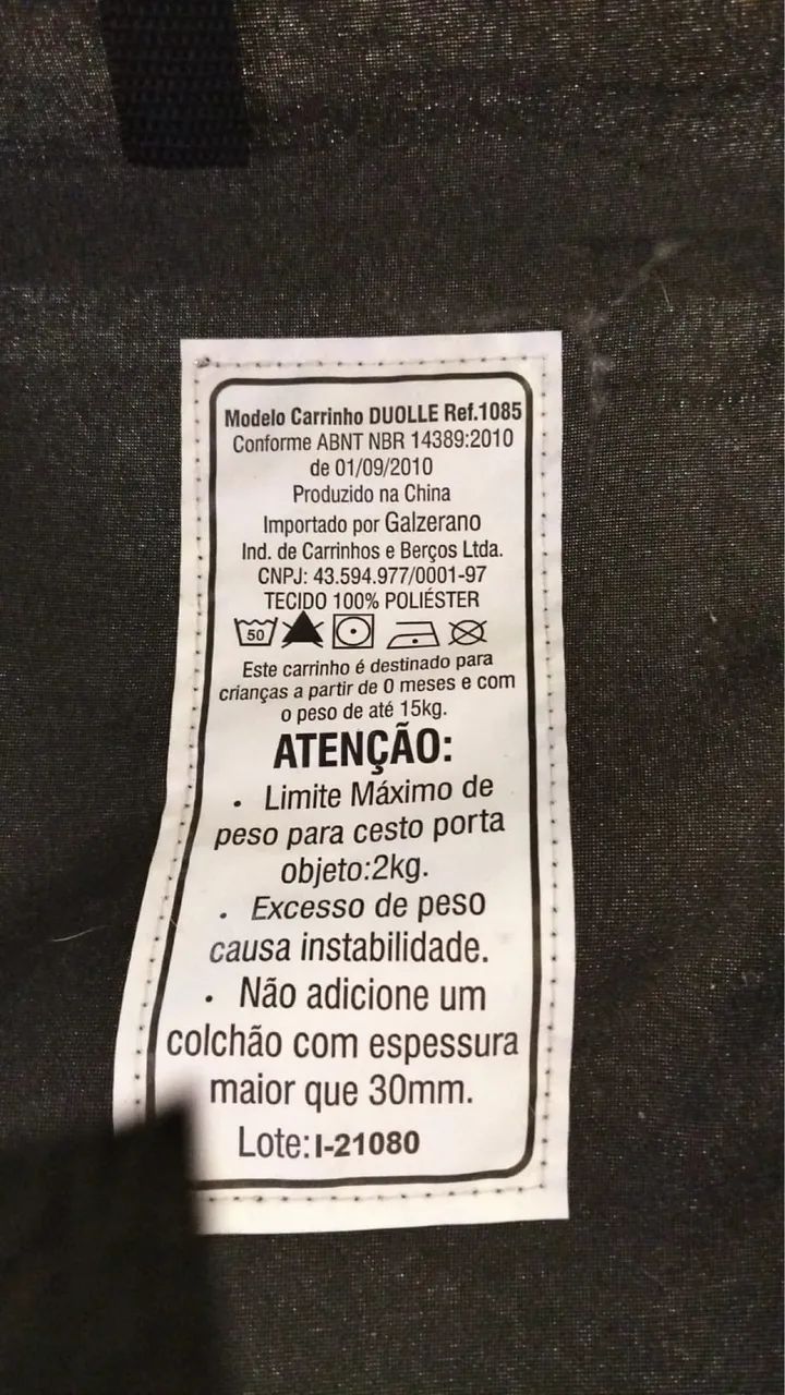 VENDE - SE CARRINHO DUOLLE - Foto 5