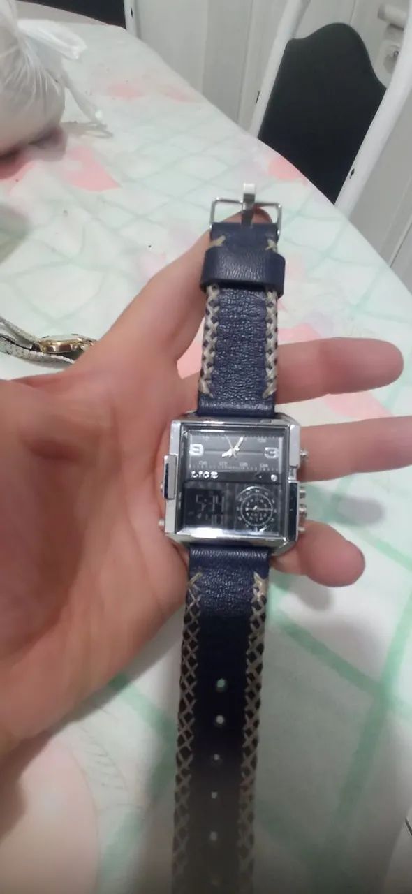 Relógio Lige original dual time + digital  - Foto 2
