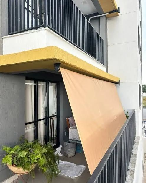 Toldo cortina vertical com visor.  - Foto 3