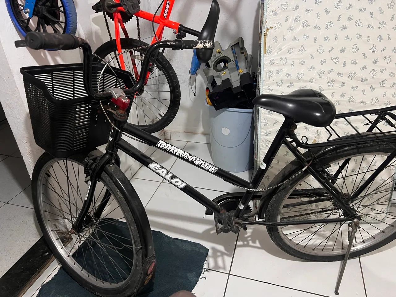 Bicicleta barra forte Caloi 