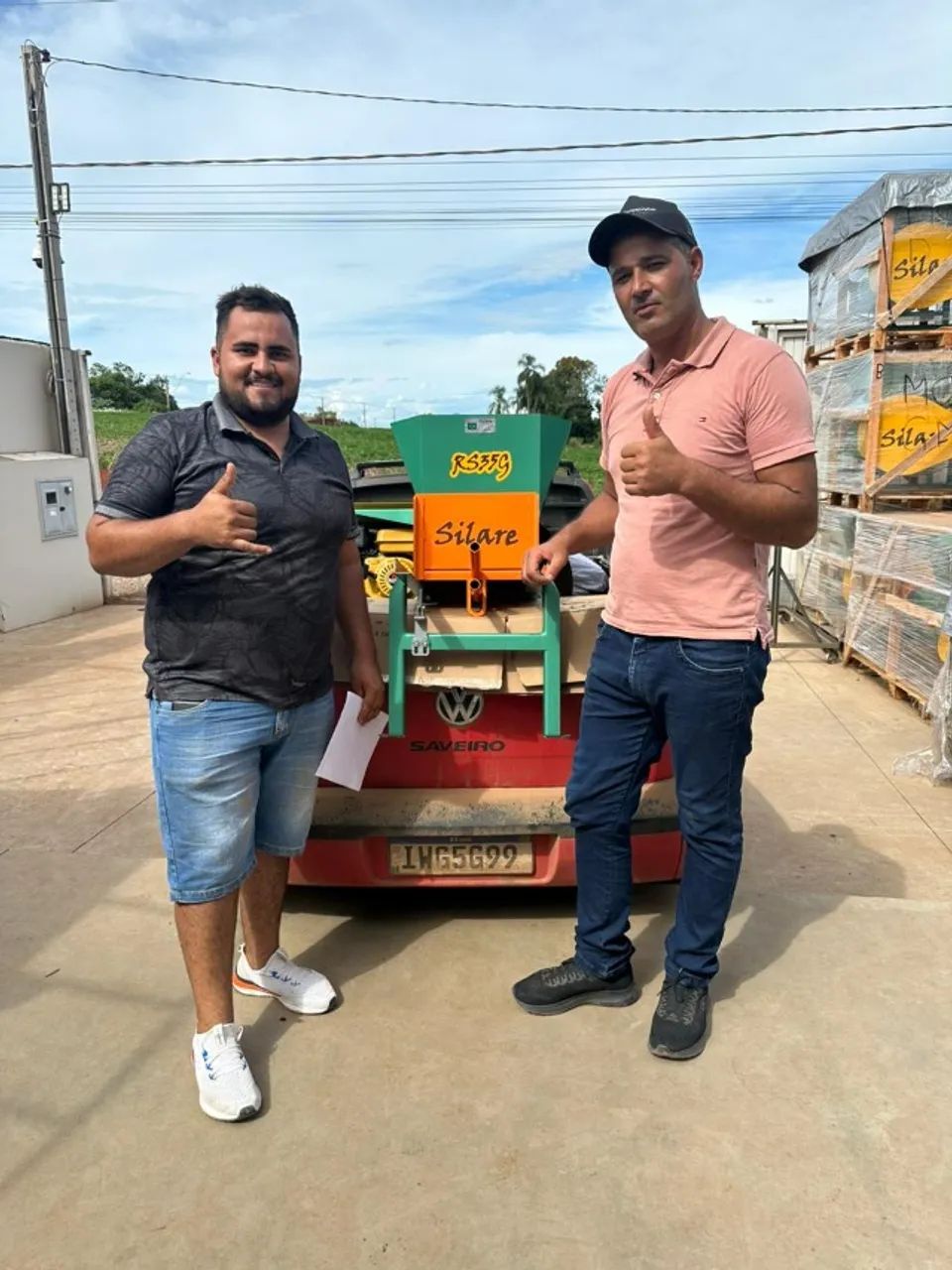 ENSACADORA E COMPACTADORA DE SILAGEM DIRETO DA FABRICA