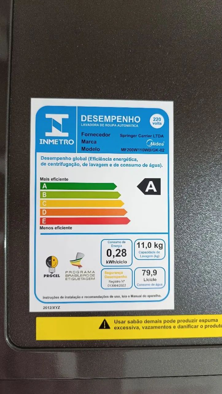 Máquina de Lavar 11kg - 220V - Foto 3
