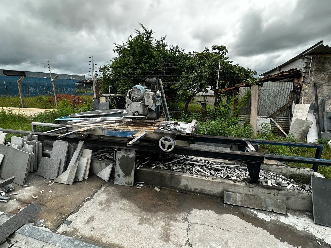 Máquina serra granito e mármore  - Foto 2