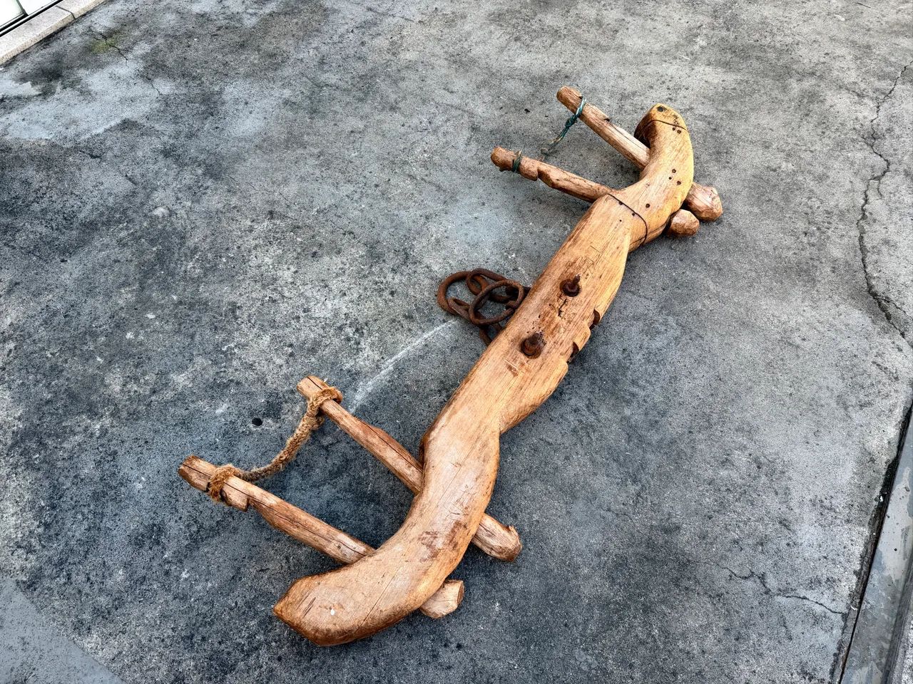 CANGA ANTIGA ORIGINAL DE ÉPOCA! - Foto 4