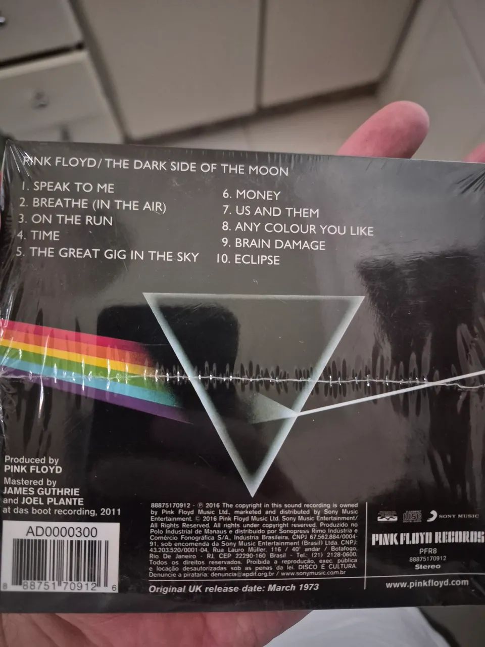Cd pink floyd - dark side of moon (lacrado) - Foto 2