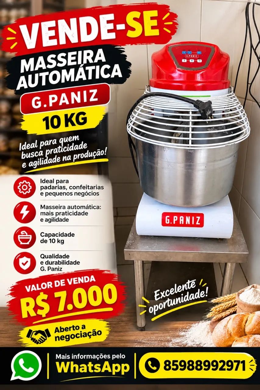 Masseira automática 
