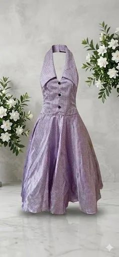 Vestido de baile lilás P - Foto 2