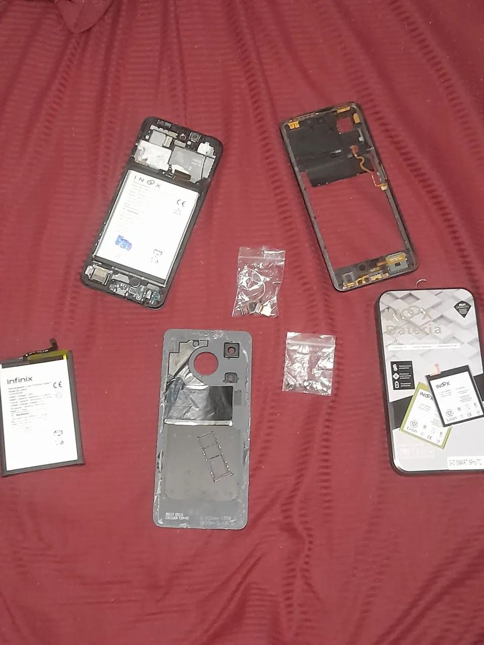 Infinix 8 pro,precisa de uma placa mãe.