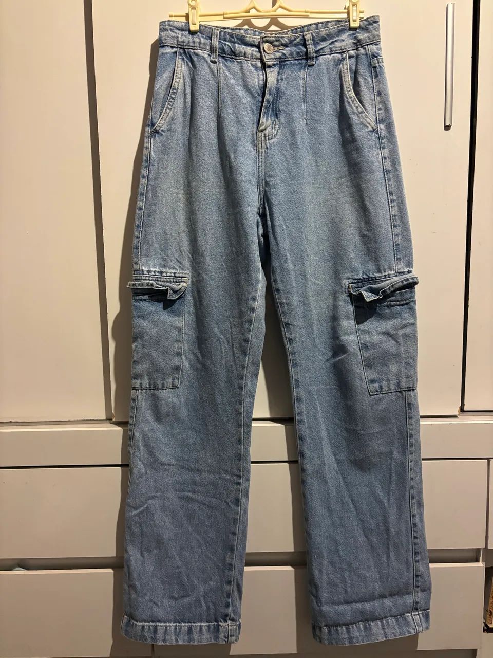 CALÇA CARGO C&A TAM 38