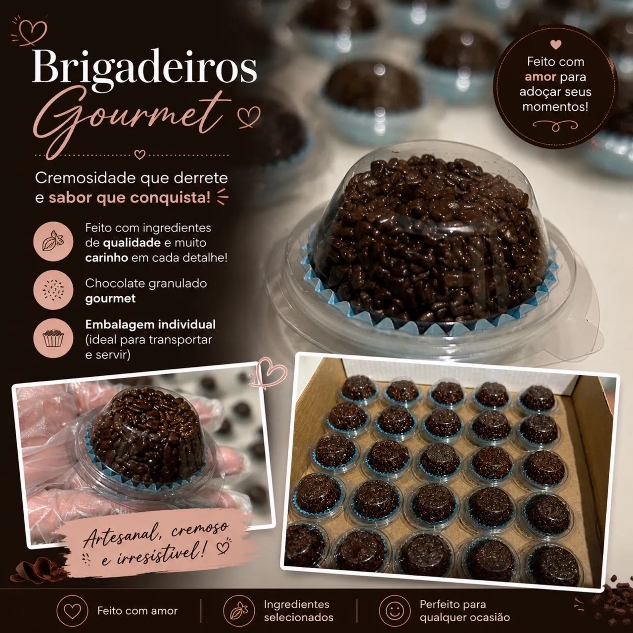 Brigadeiros Gourmet 