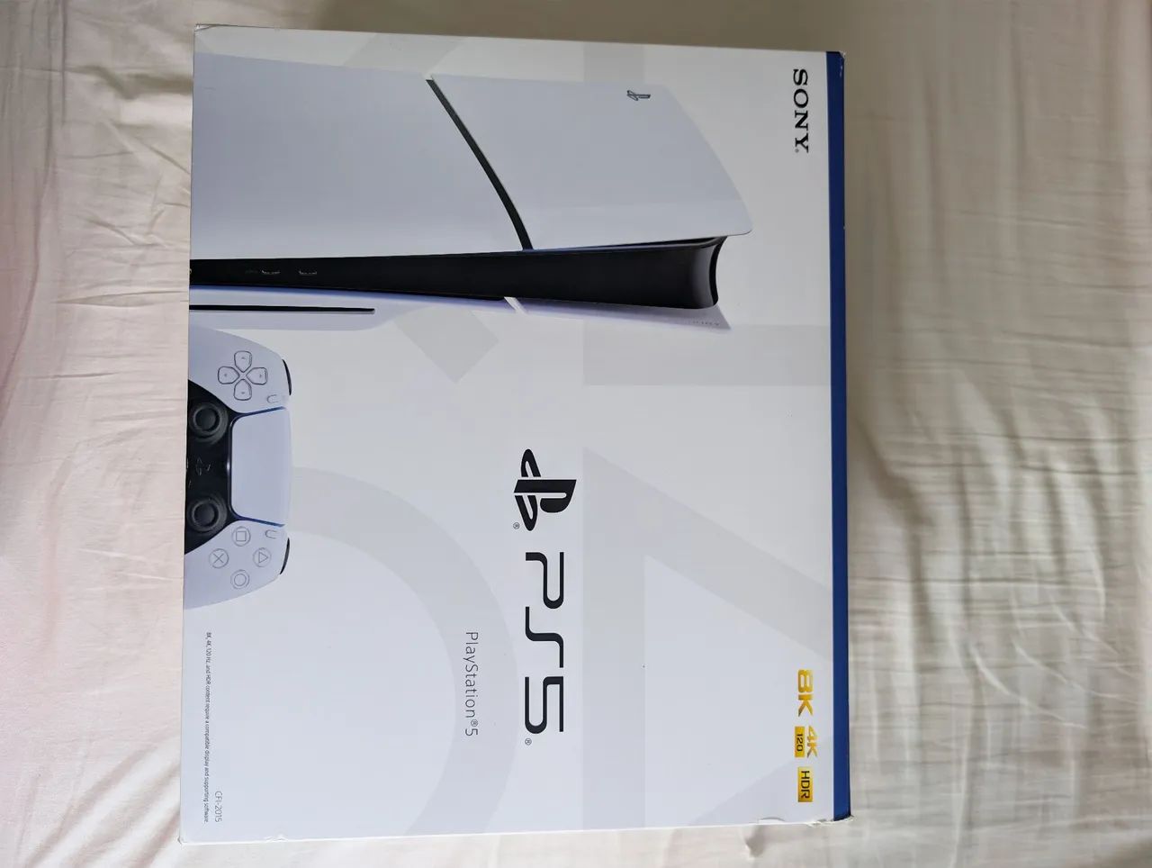 PS5 Slim 1TB com Leitor + 2 Controles DualSense + Caixa