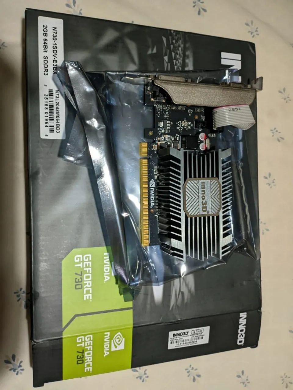 GT 730 2GB SDDR3 64bit INNO 3D - Foto 4