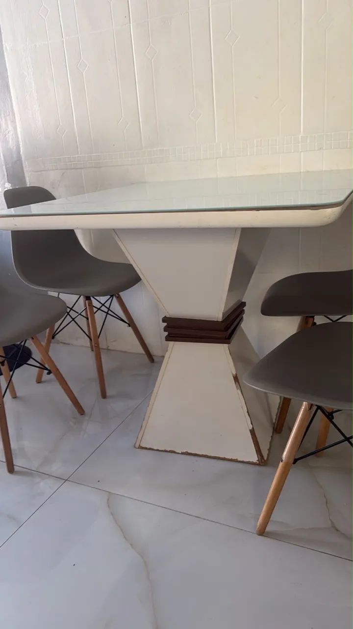 Mesa e cadeiras  - Foto 4