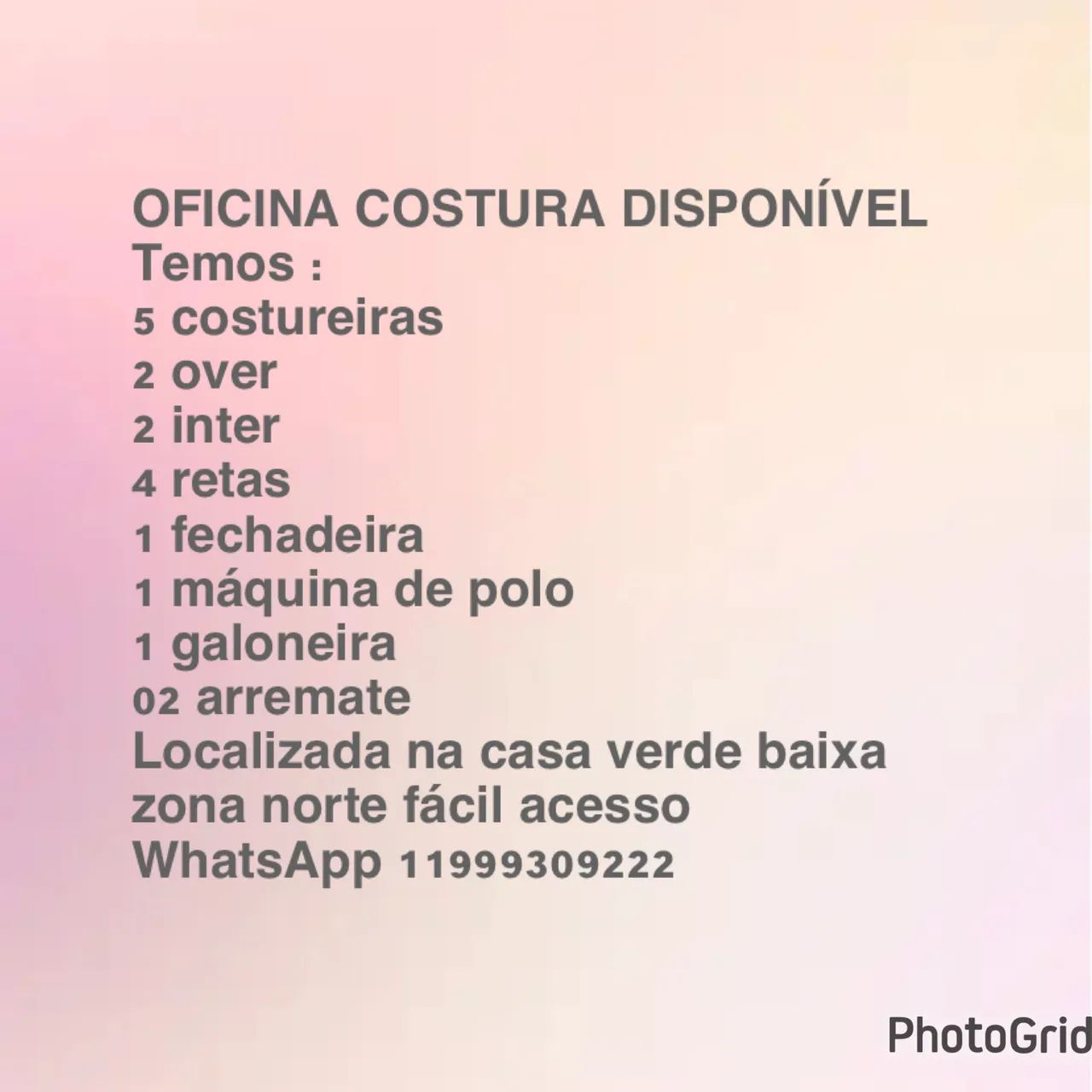 Oficina costura 