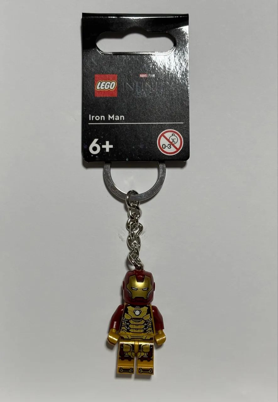 Chaveiro Lego Homen de Ferro - Foto 2