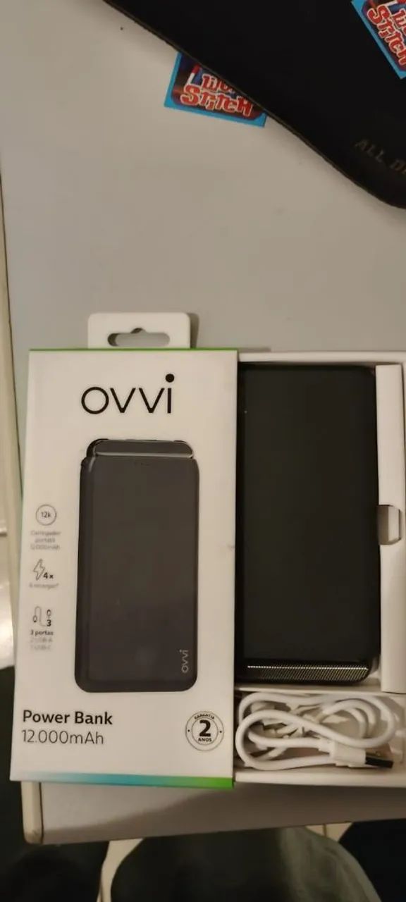 Power bank 12.000ah  novo na caixa - Foto 3