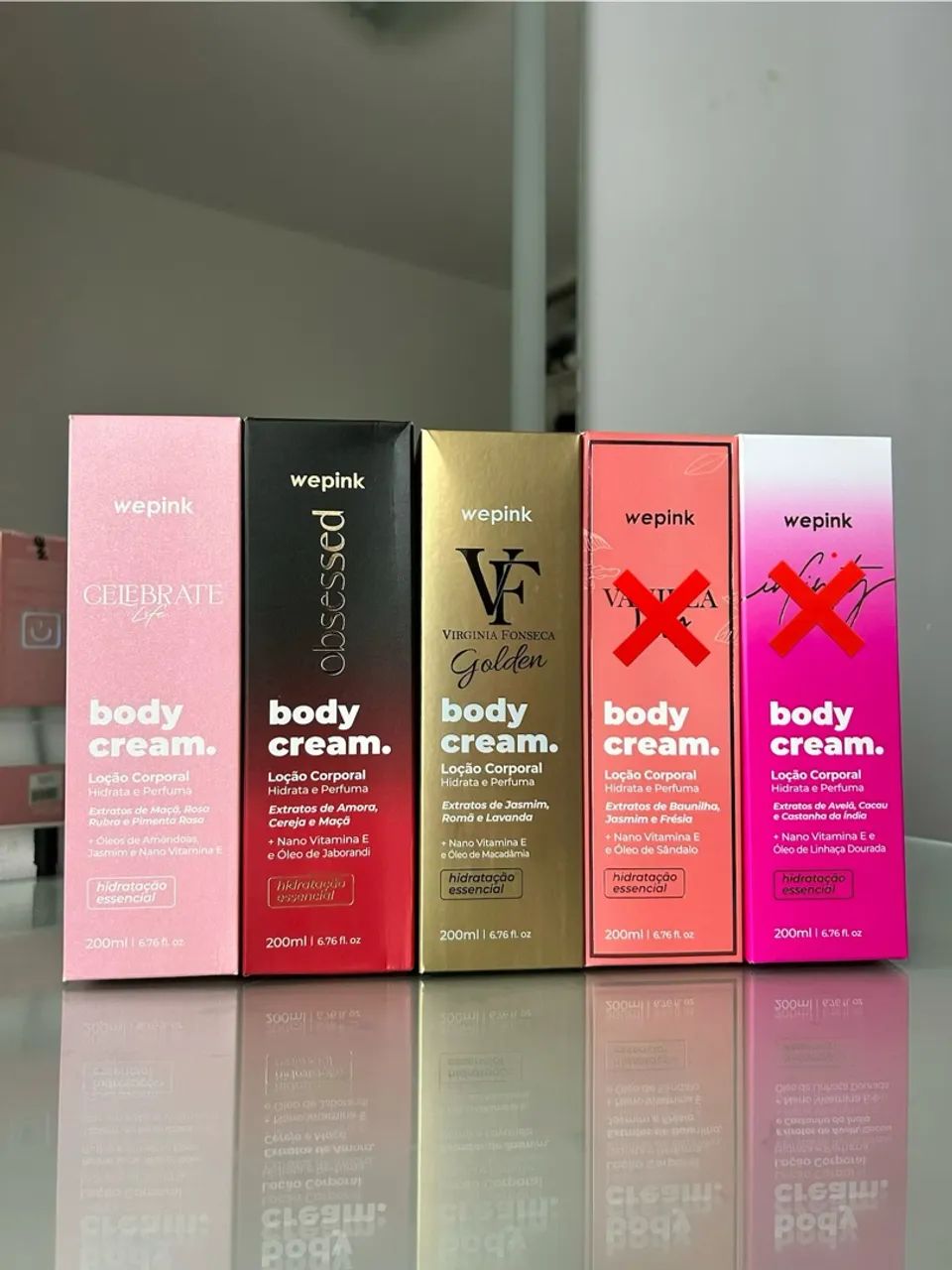 DESAPEGO: body cream da WePink