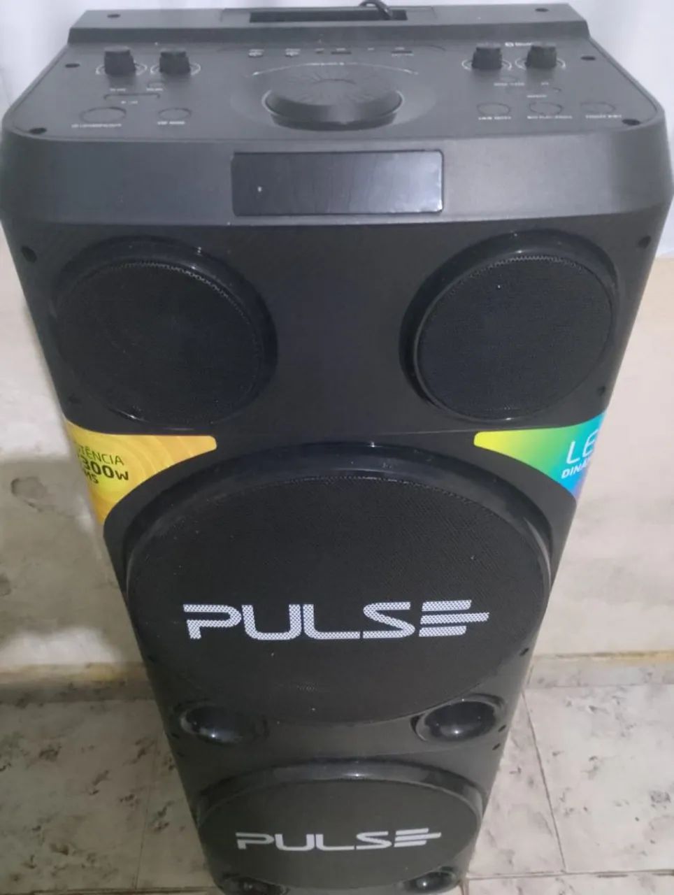 Caixa de som Pulse Torre Double SP508 - Foto 2