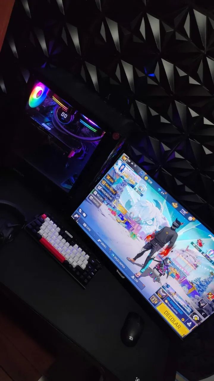 computador game + mesa (top de linha)  - Foto 3