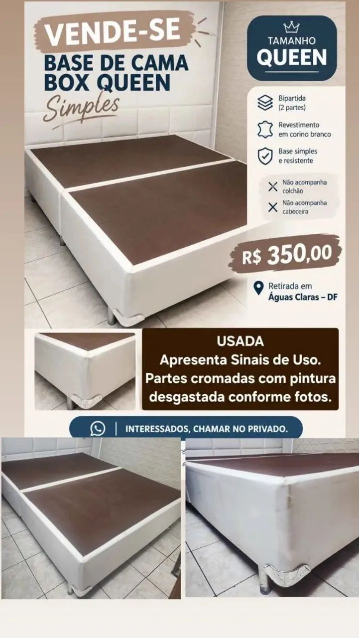 VENDO Base Cama Box Queen Ortobom