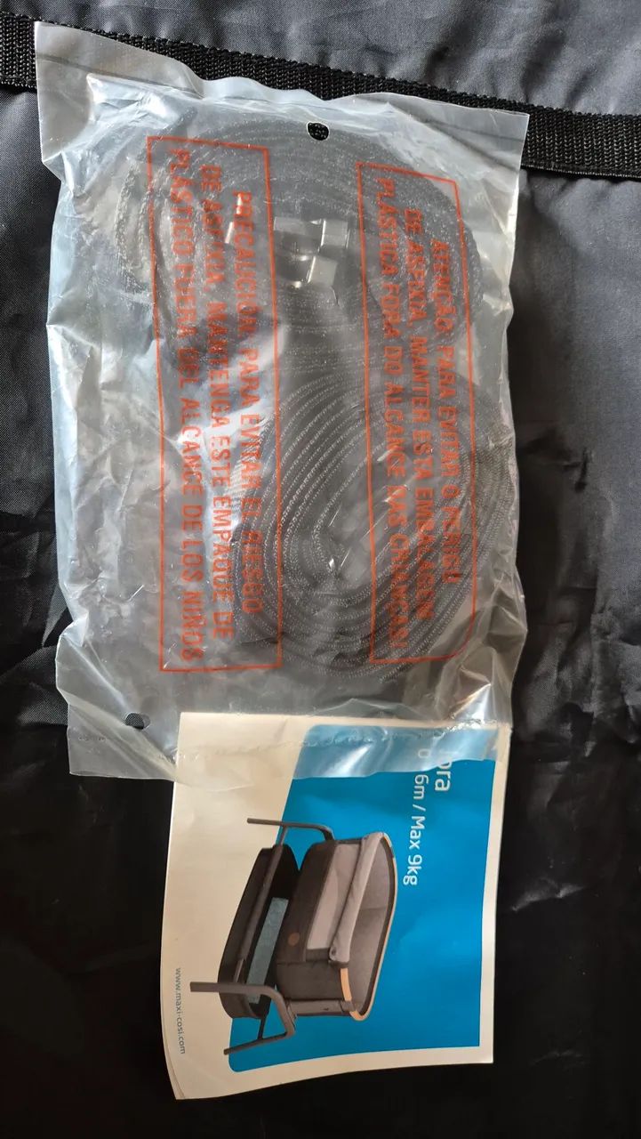 Berço Portátil lora Air Co-sleeper Graphite Maxi Cosi Essential Graphite Cinza - Foto 5