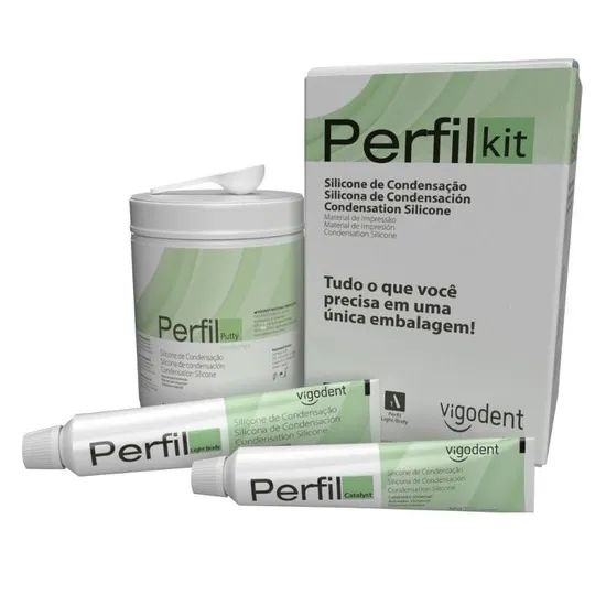 Kit silicone de condensação perfil (usado)