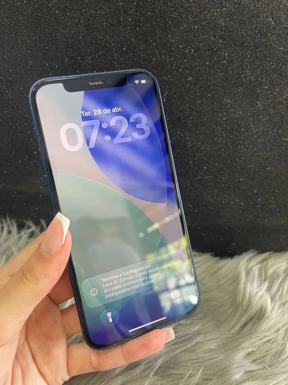 IPHONE 12 128GB ?90% ?AZUL *?R$1.499,00* - Celulares e Smartphones