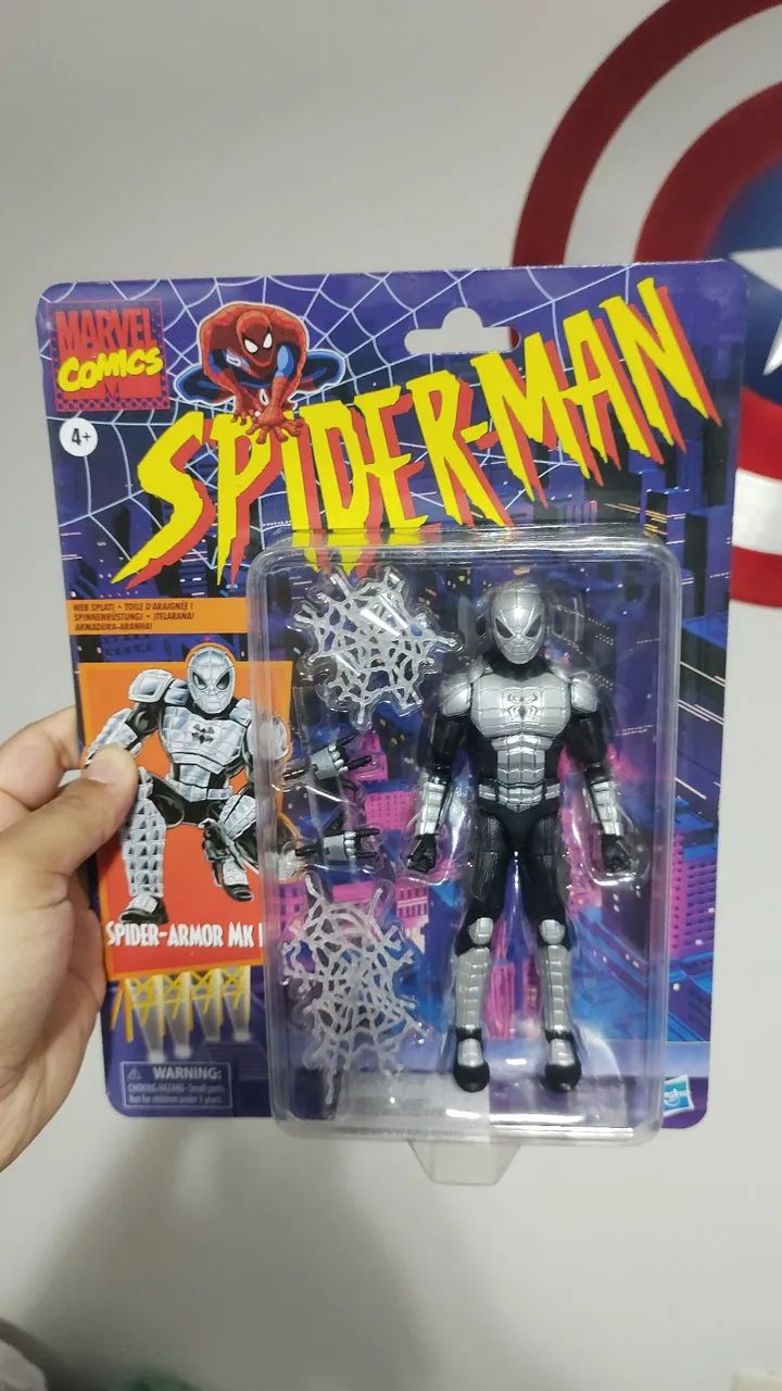 Homem Aranha Armor Marvel legends lacrado 