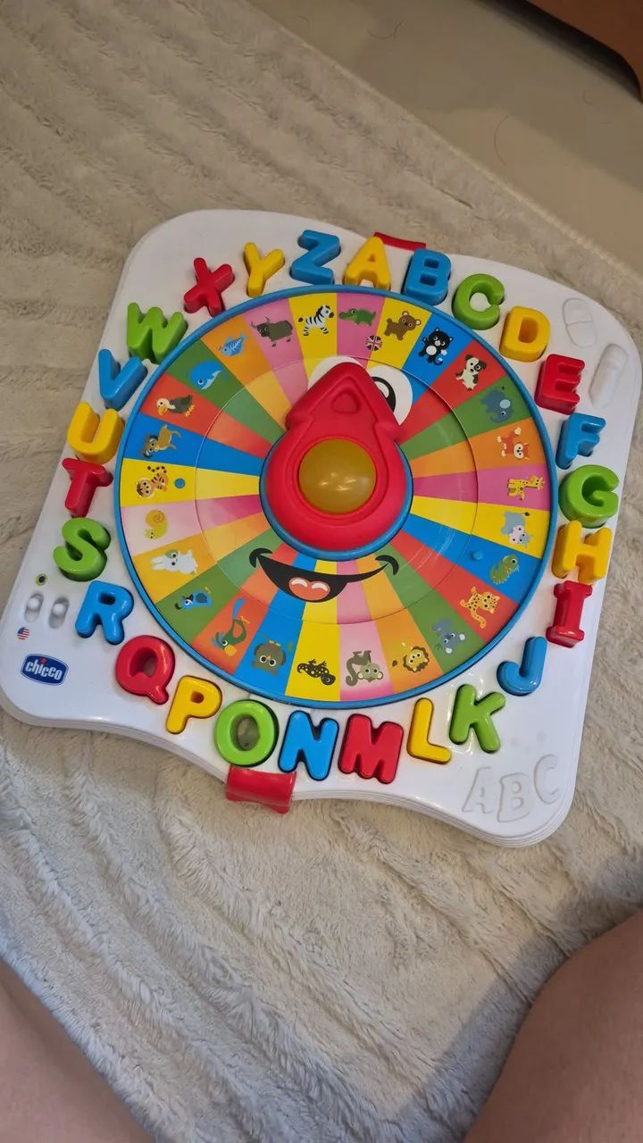 Jogo ABC Chicco Inglês e Português 
