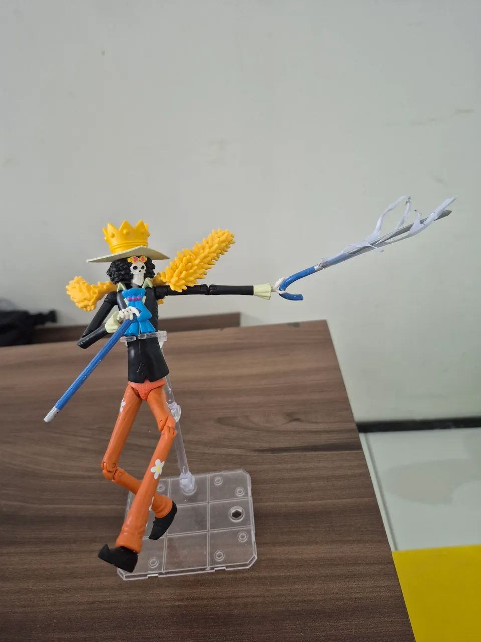Brook anime heroes one piece - escala 1/12 (escala com  sh figuarts) - Foto 2