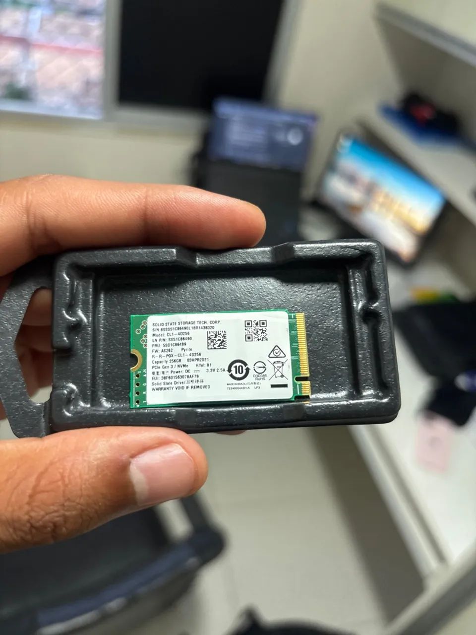 Vendo Ssd Nvme 256gb - Foto 2