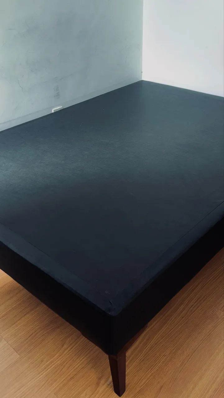 Vendo Cama Box Casal e Base - Foto 4