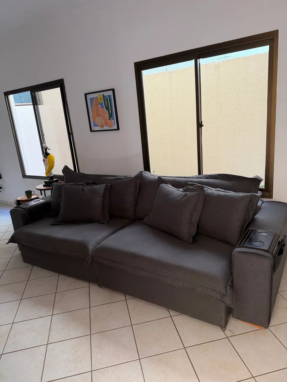 Sofá retraiu e reclinável  - Foto 3
