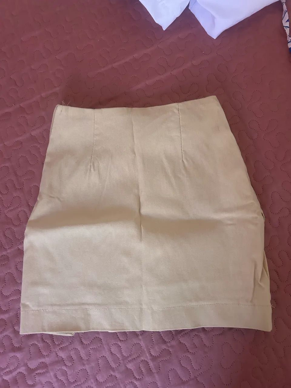 Short saia bege  - Foto 4