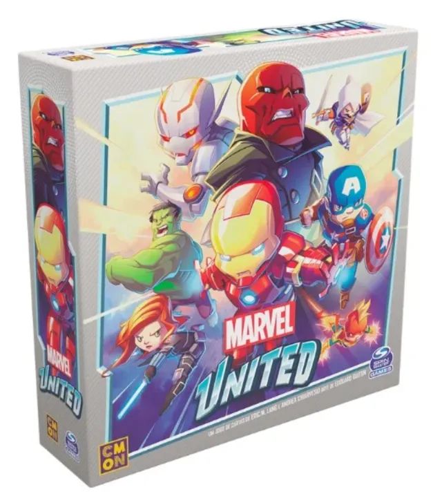 Combo Marvel United + 3 Expansões - Board Game - Jogo de Tabuleiro