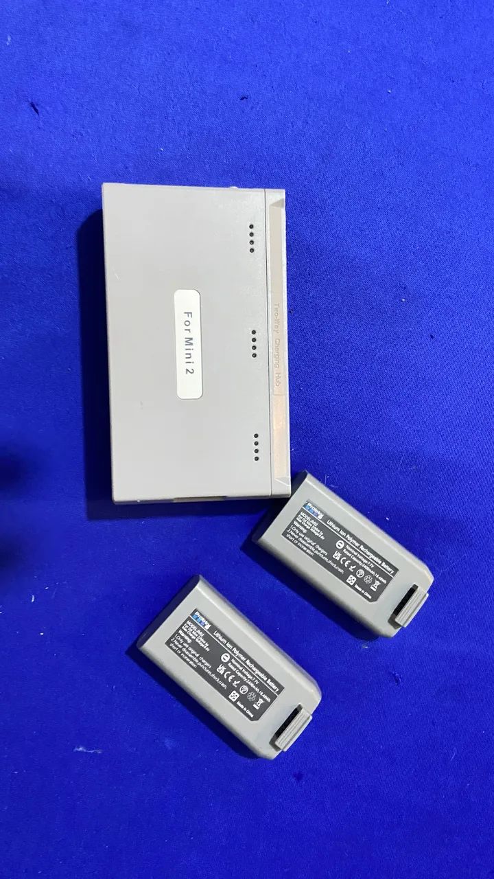 Carregador e baterias para drone DJI mini 2 - Foto 2